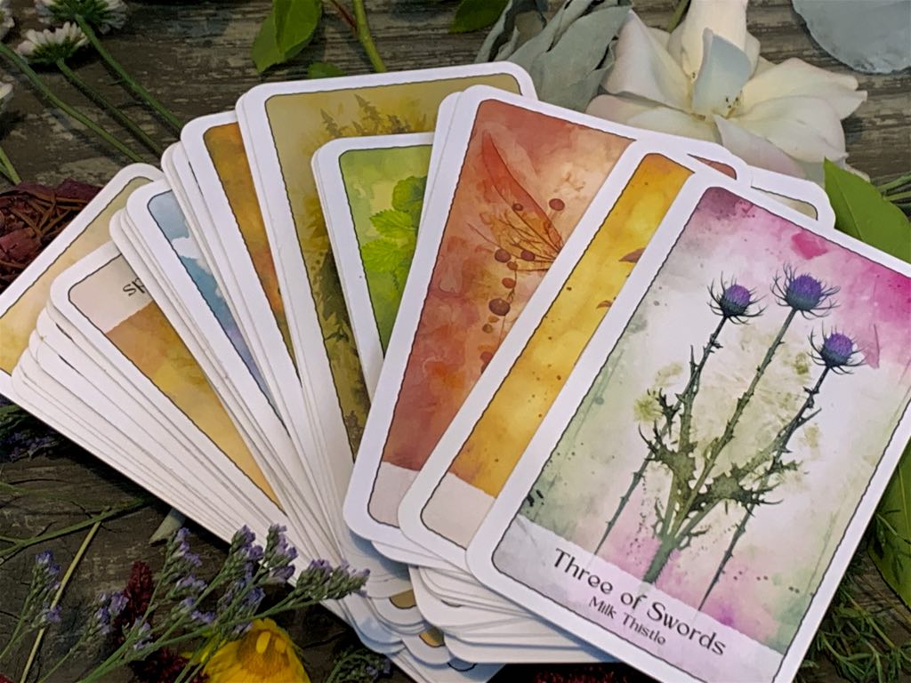 Owl Of Moon Plant Spirit Tarot Deck