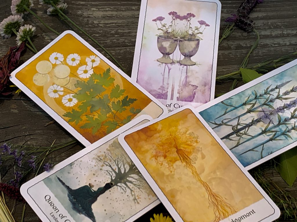 Owl Of Moon Plant Spirit Tarot Deck